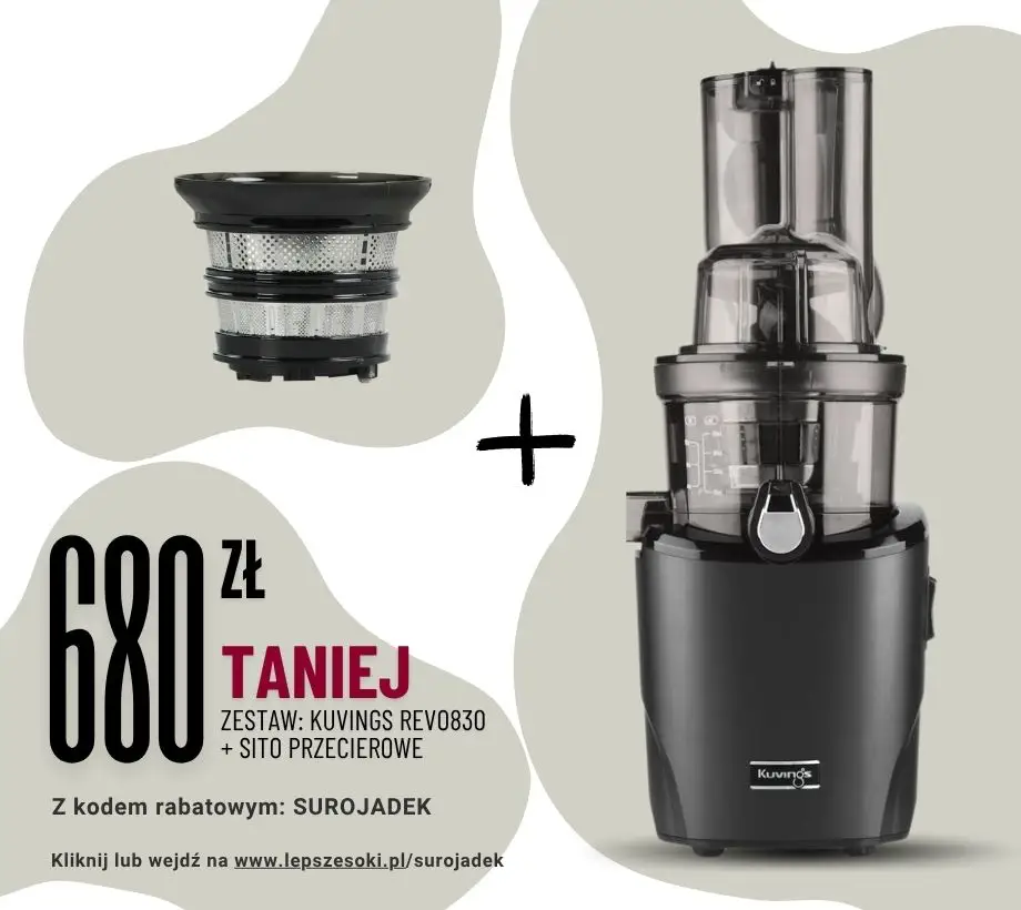 Promocja na Kuvings Auto10s Kod rabatowy surojadek na wyciskarki Kuvings