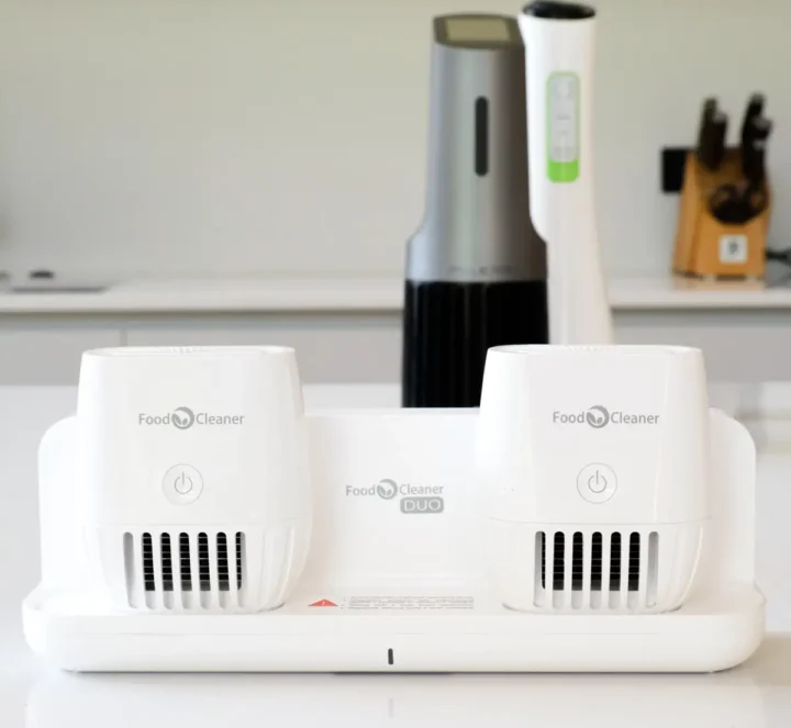 Najnowsza myjka do żywności Food Cleaner DUO to najlepszy stosunek jakości do ceny. Bezpieczna, skuteczna , do mycia zarówno owoców i warzyw jak i mięsa 