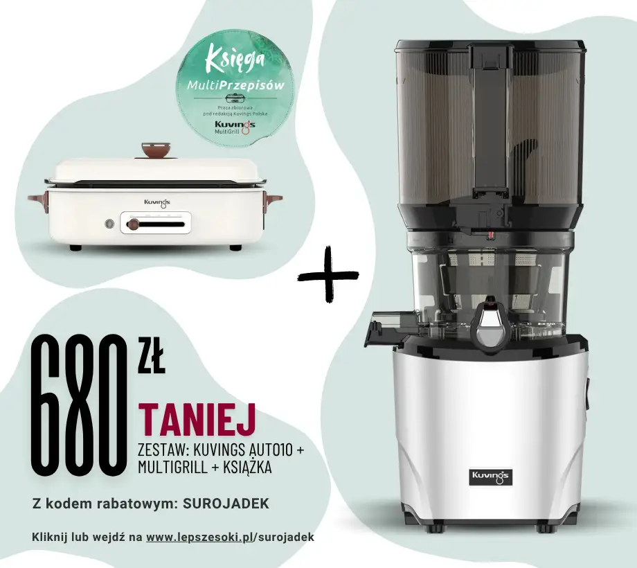 Promocja na Kuvings Auto10s Z kodem rabatowym Surojadek wyciskarka Kuvings Auto10 w promocji i niższej cenie